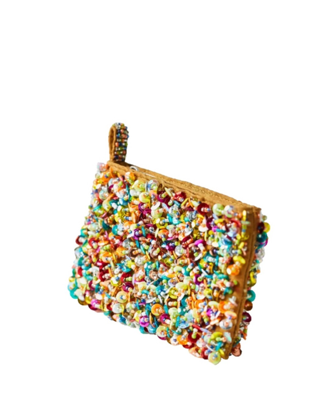 Urban Outfitters BEADED CLUTCH MULTI COLORED new